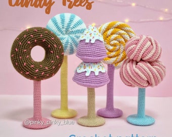 Candy Trees Crochet pattern