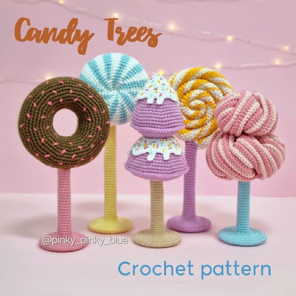 Candy Trees Crochet pattern