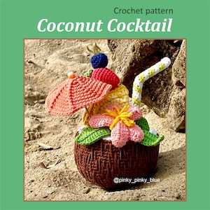 Kokoscocktail-virkmönster