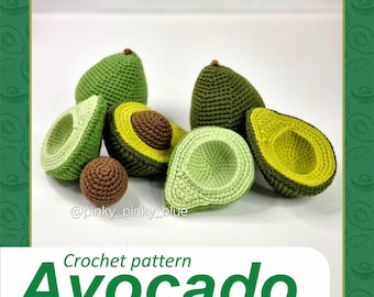 Avocado Crochet Pattern