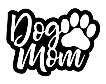 Dog Mom SVG Download - Etsy