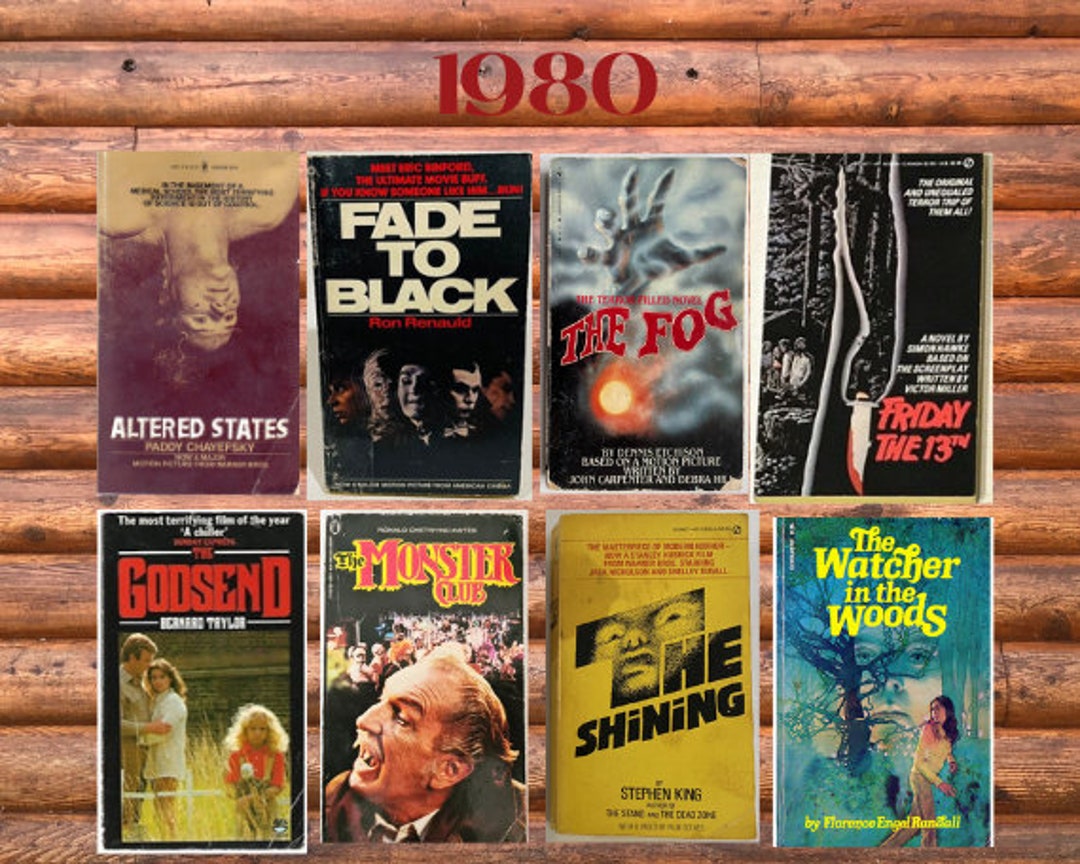 Horror Movie Novelizations Of 1980 Ebooks Etsy