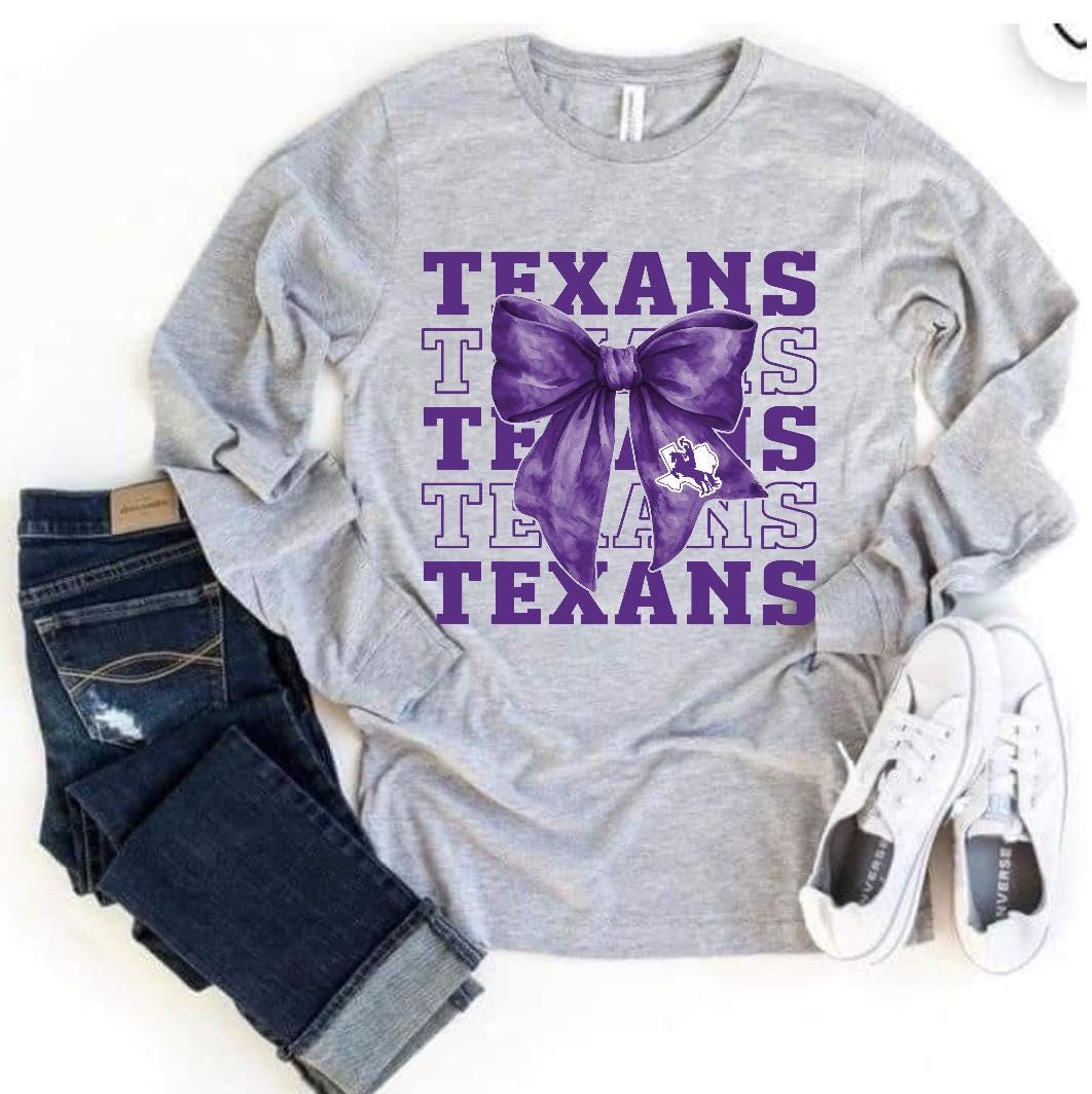 Tarleton State University Shirt, Western Purple College Tee, Texas ...