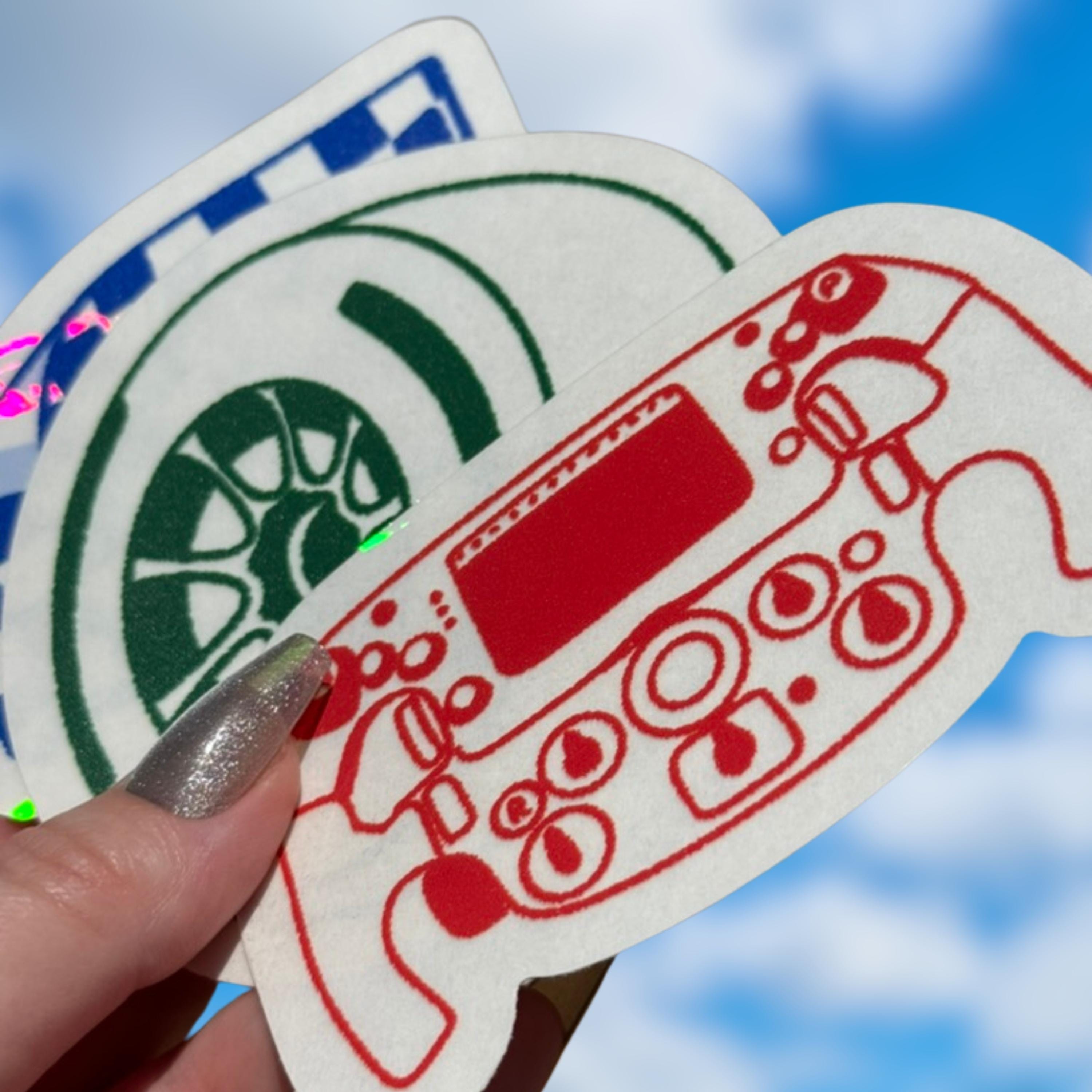 Racing Basics Suncatchers Window Stickers | Cute Formula One Sticker ...