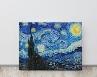 フィンセント・ファン・ゴッホの『星月夜』（1889年） - Etsy 日本