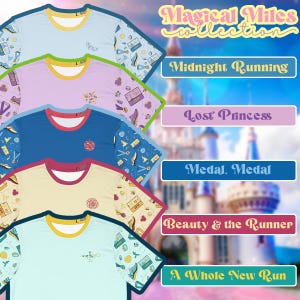 Prinzessin Laufendes T-Shirt | Run Disney-inspirierte Athleisure | Hochwertiges Shirt für Läufer & Disney Fans