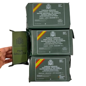 24h MRE Spain Pack: Combat and Survival Rations + Gift