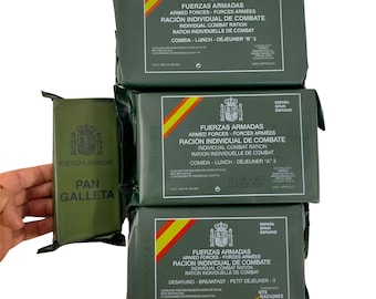 Paket 24h MRE Spanien Kampf- und Überlebensrationen + Geschenk