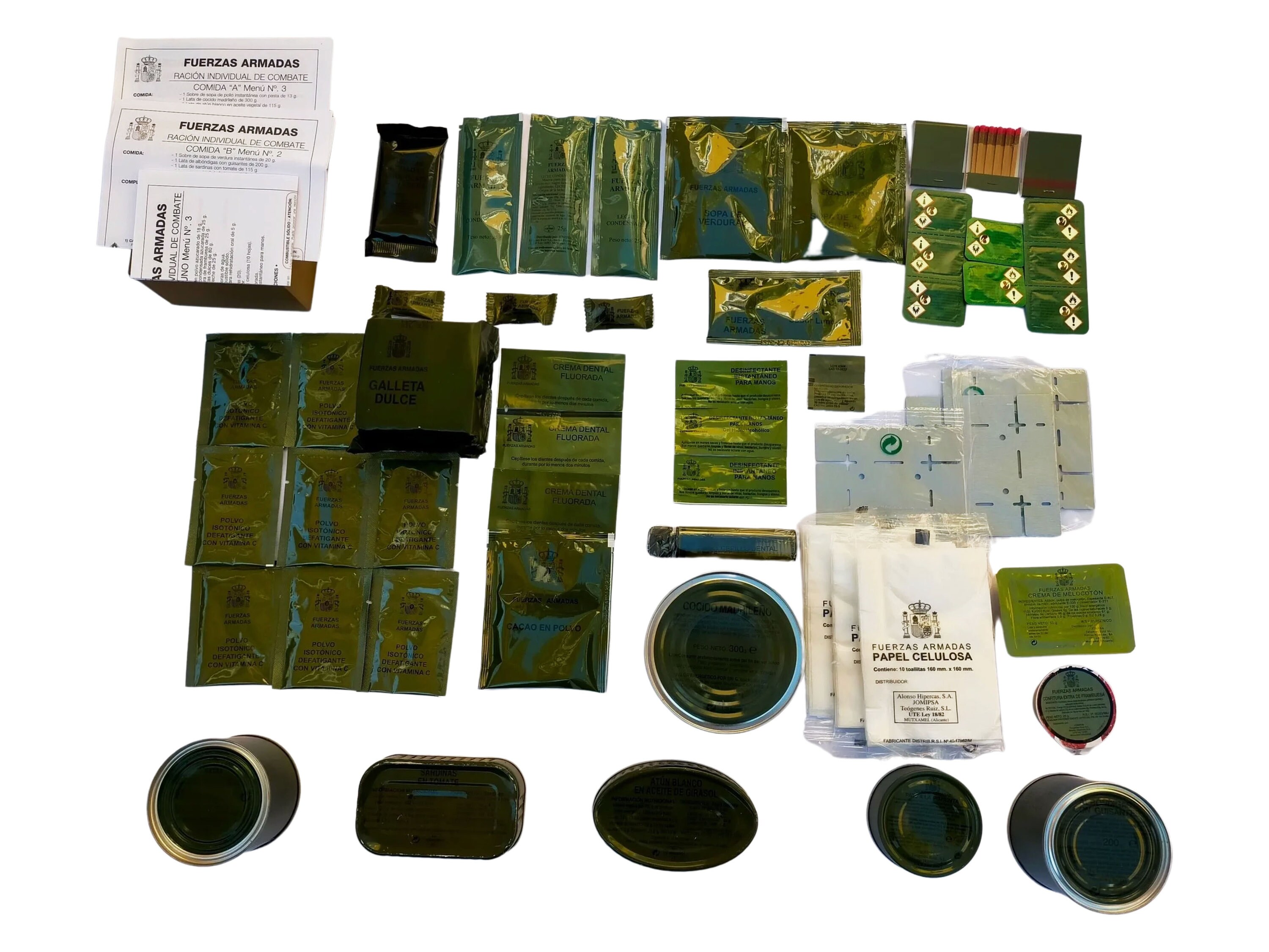 Pack De Survie Alimentaire 72h MSK-17 - Rations MRE - Date 2045 - Readywise - Neuf