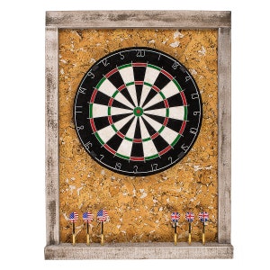 Der Premium Dart Wandschutz aus Holz und Kork