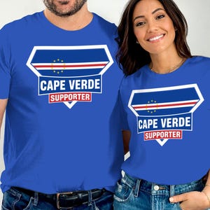 Cape Verde Flag T-Shirt: National Pride Tee, Cabo Verde Gift