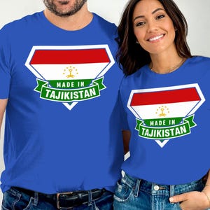 Tajikistan Flag T-Shirt: Tajik Pride Apparel