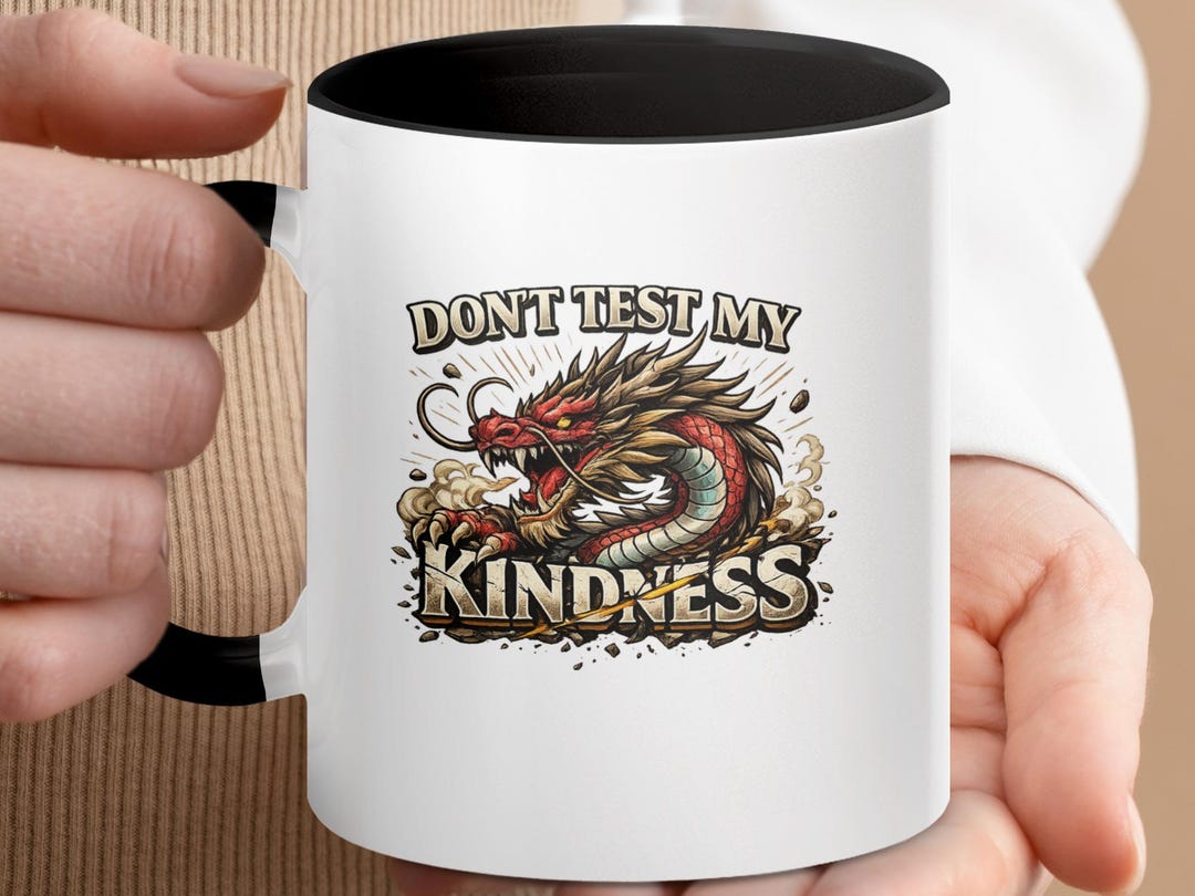 Dragon Mug, Fierce Mythical Creature Coffee Cup, Fantasy Gamer Gift ...