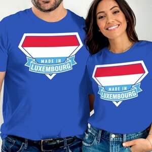 Luxembourg Flag T-Shirt: National Pride Souvenir Tee