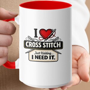 I Love Cross Stitch Just Kidding I Need It Design, Funny Crafter Gift, Needlepoint Humor, Sewing Lover, Crafting Hobby all products ()
cross