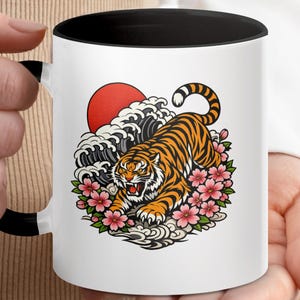 Japan Ceramic Tiger - Etsy