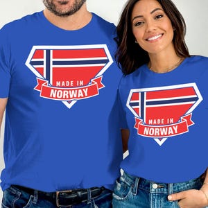 Norway Flag T-Shirt: Norwegian Pride Souvenir Tee