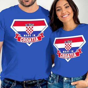 Made in Croatia T-Shirt, Croatian Flag Shirt, Croatian Pride, Croatian Gift, Hrvatska T Shirt for Men, T Shirt for Women,Tshirt