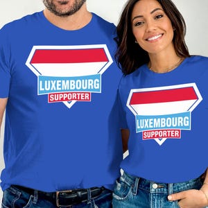 Luxembourg Supporter T-Shirt: National Pride Fan Tee