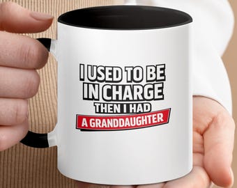 Grappige kleindochtermok, ik was vroeger de baas koffiekopje
