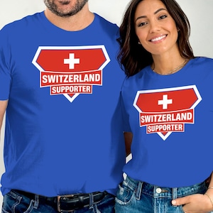 Swiss Pride T-Shirt: Switzerland Supporter Tee