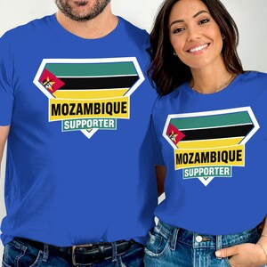 Mozambique Supporter T-Shirt, Flag Tee, African Pride Shirt, Mozambique Gift, Football Fan Tee, Men Women T-Shirt, Maputo Tshirt