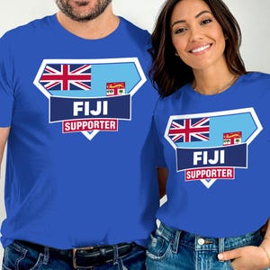 Fiji Supporter T Shirt, Fiji Flag Tshirt, Rugby Fan Gift, Fiji Pride Tee, Men&#39;s Fiji TShirt, Women&#39;s Fiji TShirt, Fiji Vacation Tee