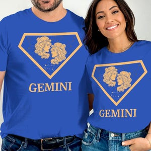 Gemini Zodiac T-Shirt, Horoscope Shirt for Astrology Lovers, Stylish Gift for Men, Tshirt for Women, Zodiac Sign T Shirt, Horoscope T Shirt