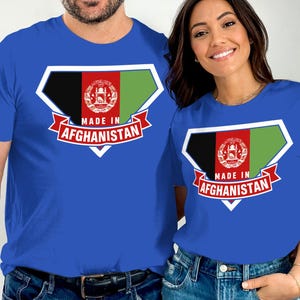 Made in Afghanistan T-Shirt, Flag Graphic Tee, Afghanistan Pride, Gift for Afghans, Men&#39;s T-Shirt, Women&#39;s T-Shirt, Afghanistan