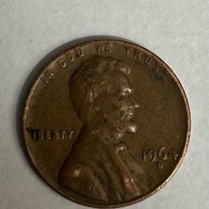1964 D Error Penny