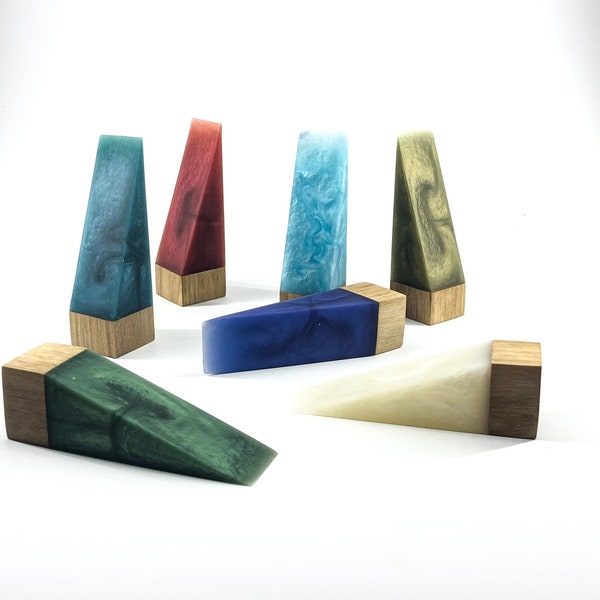 Epoxy Door Wedges | Wooden Resin Epoxy Door Wedges | Epoxy Door Wedges | Wooden Door Wedges | Handmade Door Wedges | Door Wedges