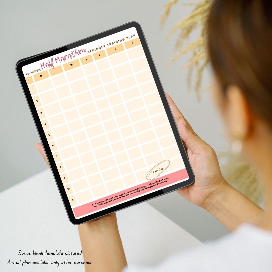 nrc half marathon plan