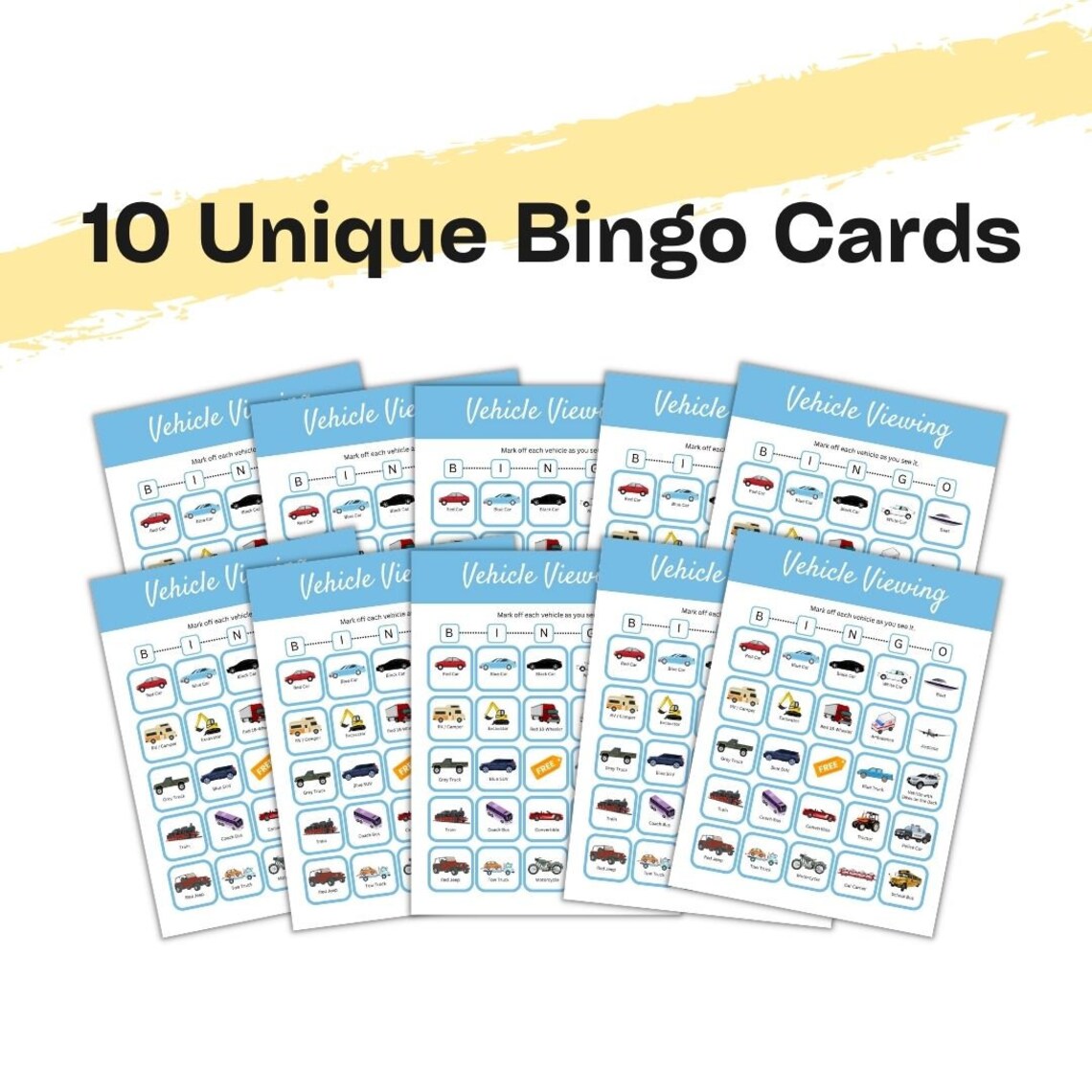 Kids Road Trip Games Printable Holiday Travel Car Games Etsy