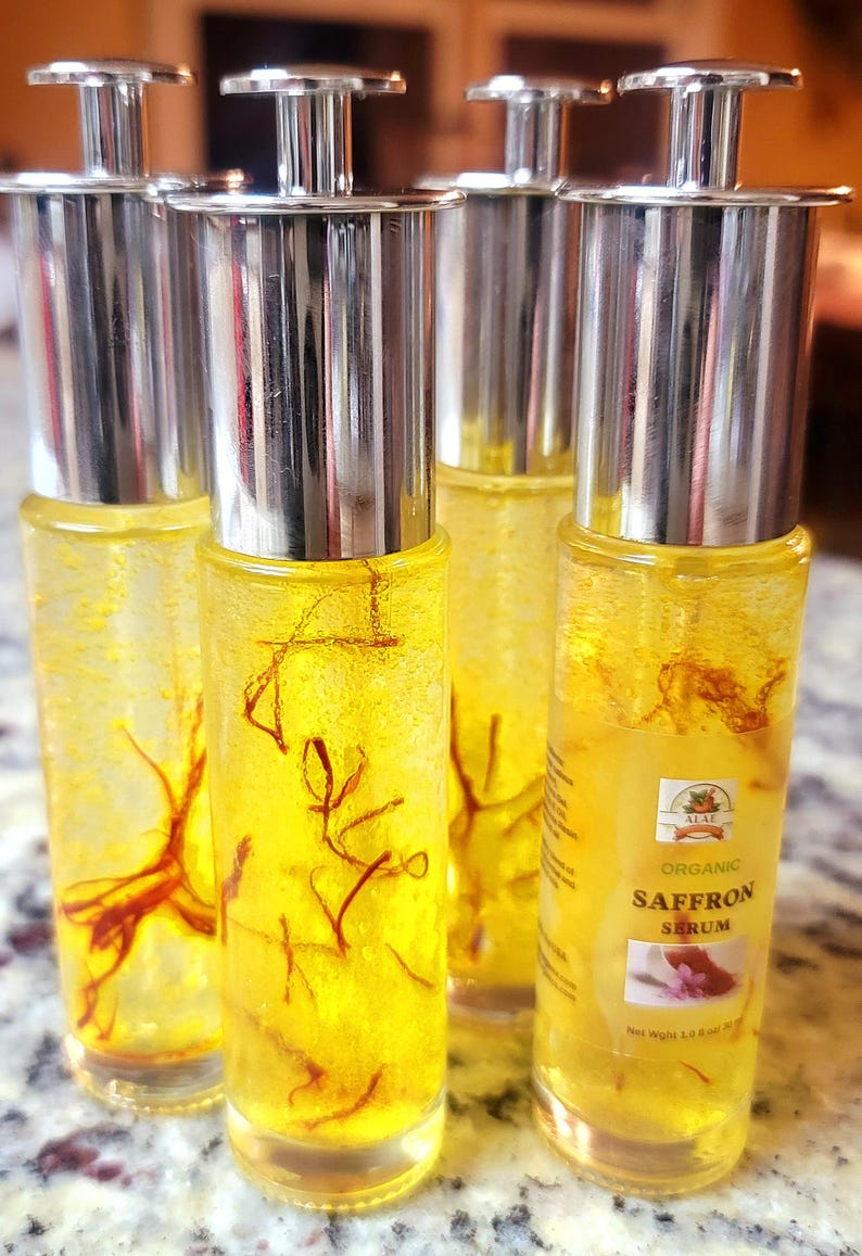 Organic Saffron Serum, All Skin Types image 2