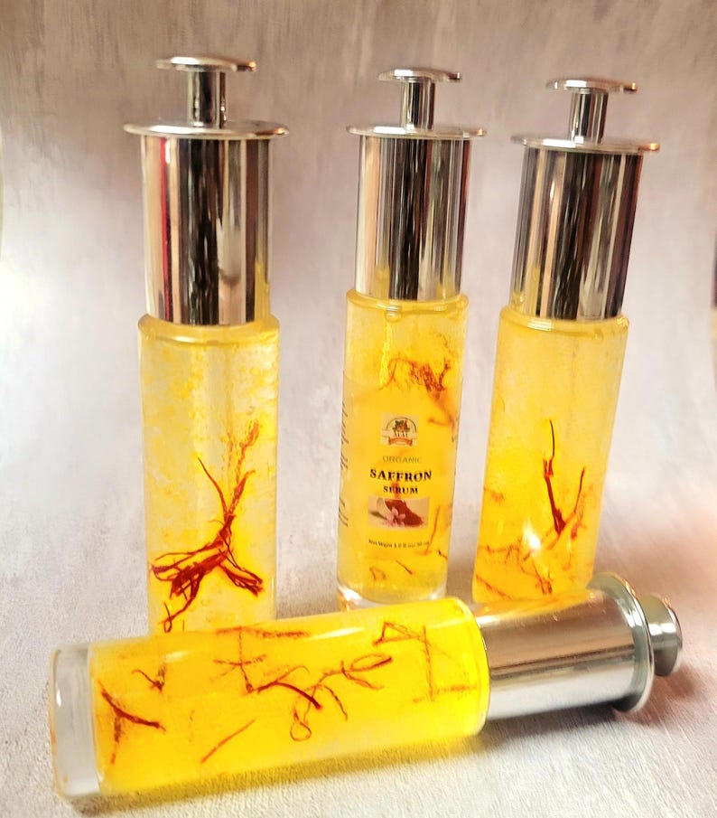 Organic Saffron Serum, All Skin Types image 1