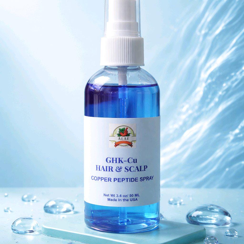 ghk cu spray for hair GHK-CU Hair and Scalp Spray 3.4 Oz