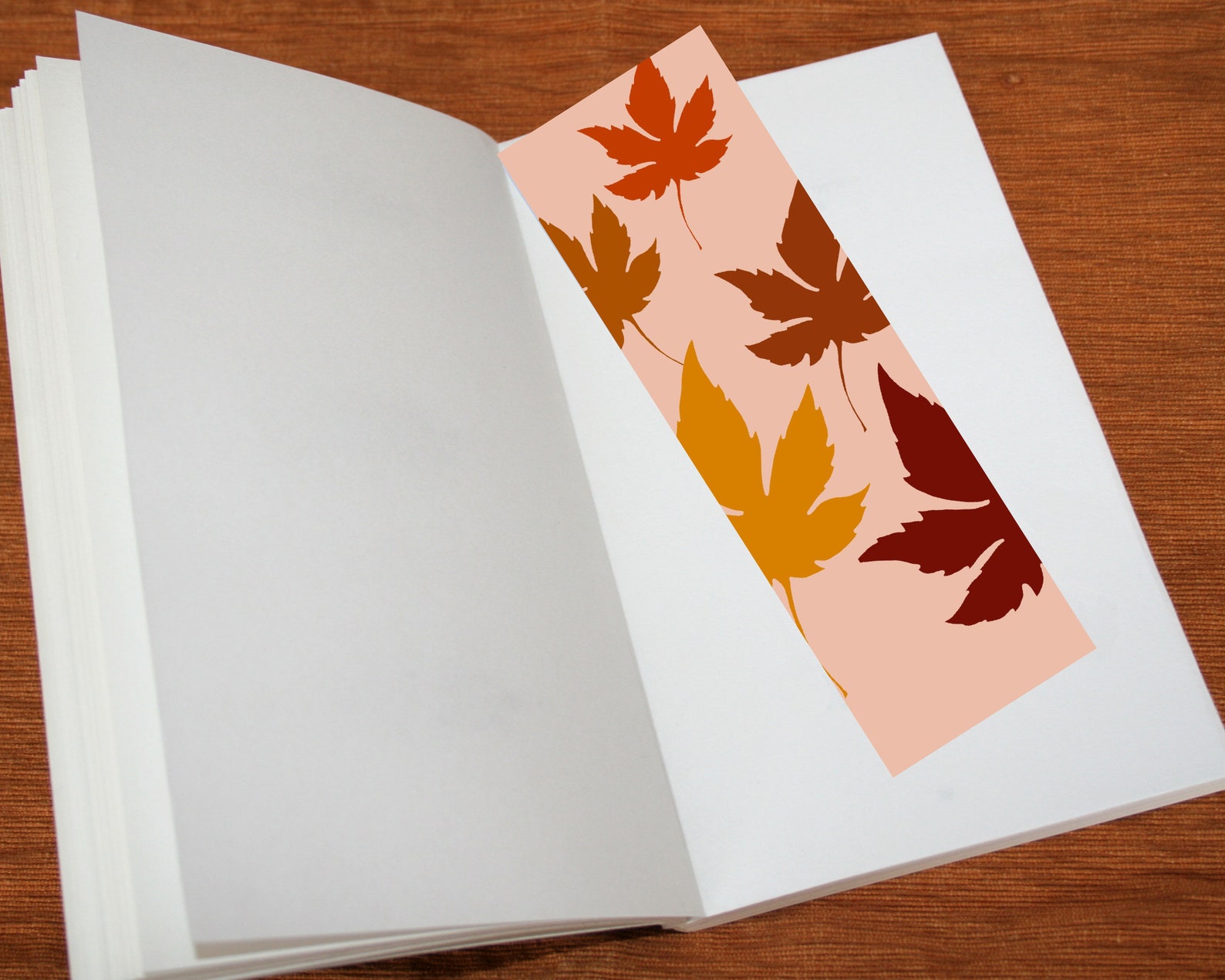Printable Bookmark, Set of Ten Fall Design Printable, Digital Product ...