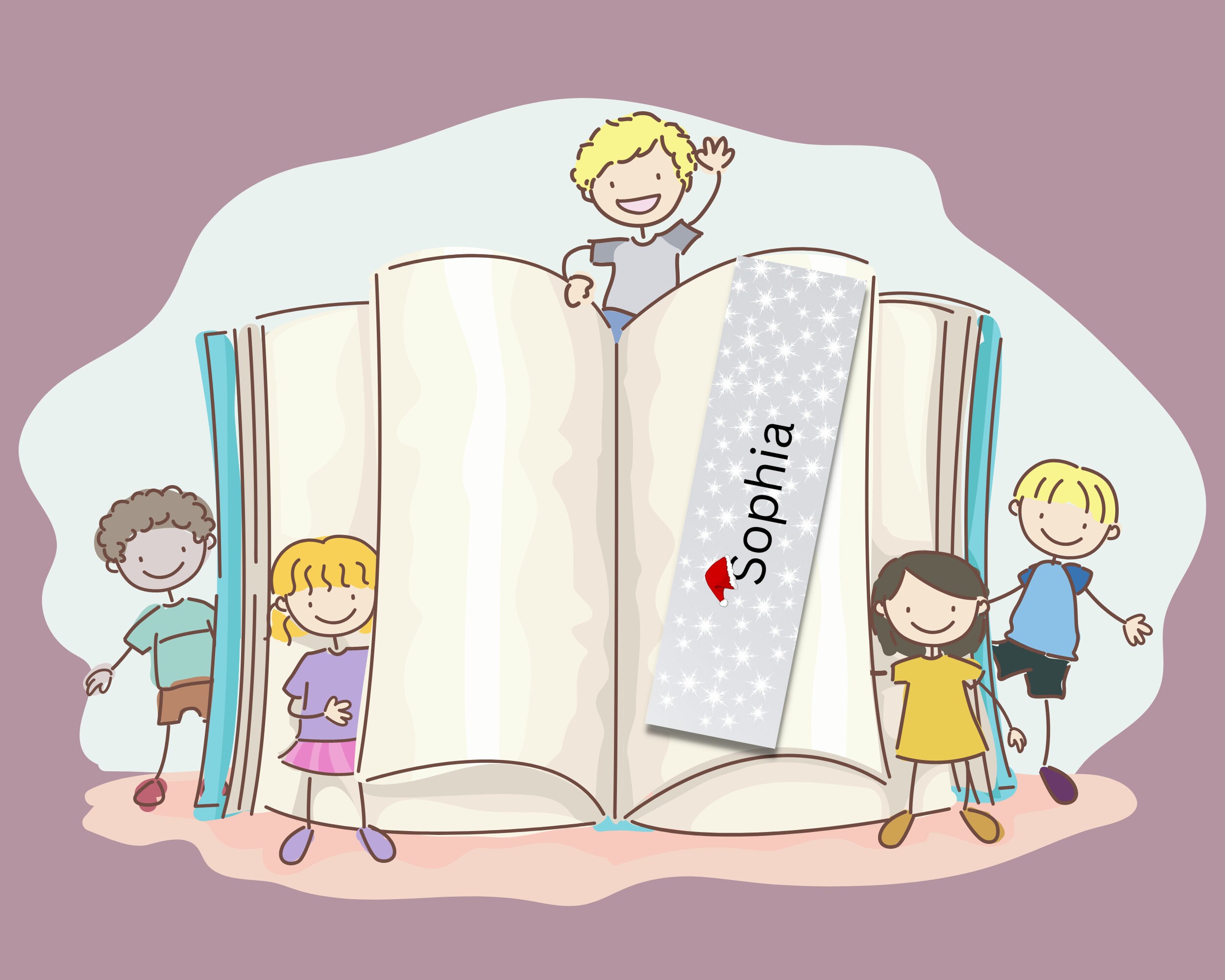 Printable Custom Bookmarks Printable Bookmarks for Kids Set of 4 Printable Custom Bookmarks Printable Bookmarks for Kids Set of 4