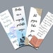 Printable Bookmarks Set of 4 Quote Bookmark Instant Download Printable ...