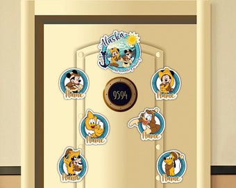 Alaska Disney Cruise Inspired Suite Door Magnets/Disney Alaska Door Magnet/Cruise Magnet/Disney Cruise Decor/Disney Cruise Magnet
