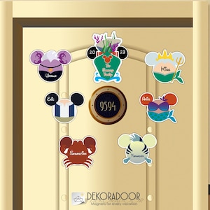 The New Little Mermaid New Movie Edition Disney Inspired Disney Cruise Suite Door Magnets/ The Little Mermaid Cruise Door Magnet/DCL