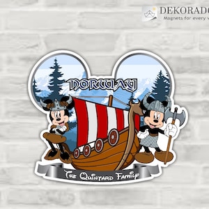 Disney Destination Cruise Inspired Suite Door Magnets/Disney Europe Door Magnet/Cruise Magnet/Disney Cruise Decor/Disney Cruise Magnet