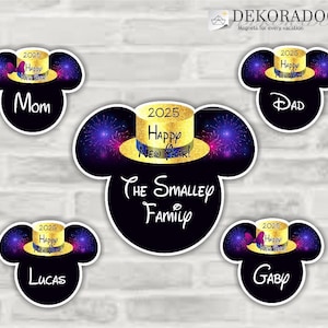 New Years Disney Inspired Disney Cruise Suite Door Magnets/ Christmas Cruise Door Magnet/Disney Cruise Magnet/ DCL