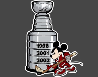 Stanley Cup Disney Cruise Suite Door Magnets/ Stanley Cup Magnet/ Hockey Mickey Magnet/ Disney Cruise Door Magnet/ Cruise Magnet/ DCL