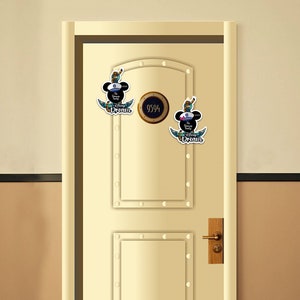 Anchor Disney Cruise Suite Door Magnets/Captain Minnie and Captain Mickey Anchor Door Magnet/Disney Cruise Magnet/Mickey Magnet/ DCL