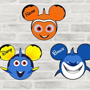 Findig Nemo Disney Cruise Inspired Suite Door Magnets/ Finding Nemo Finding Dory Door Magnet/Disney Cruise Magnet/Mickey Magnet/ DCL