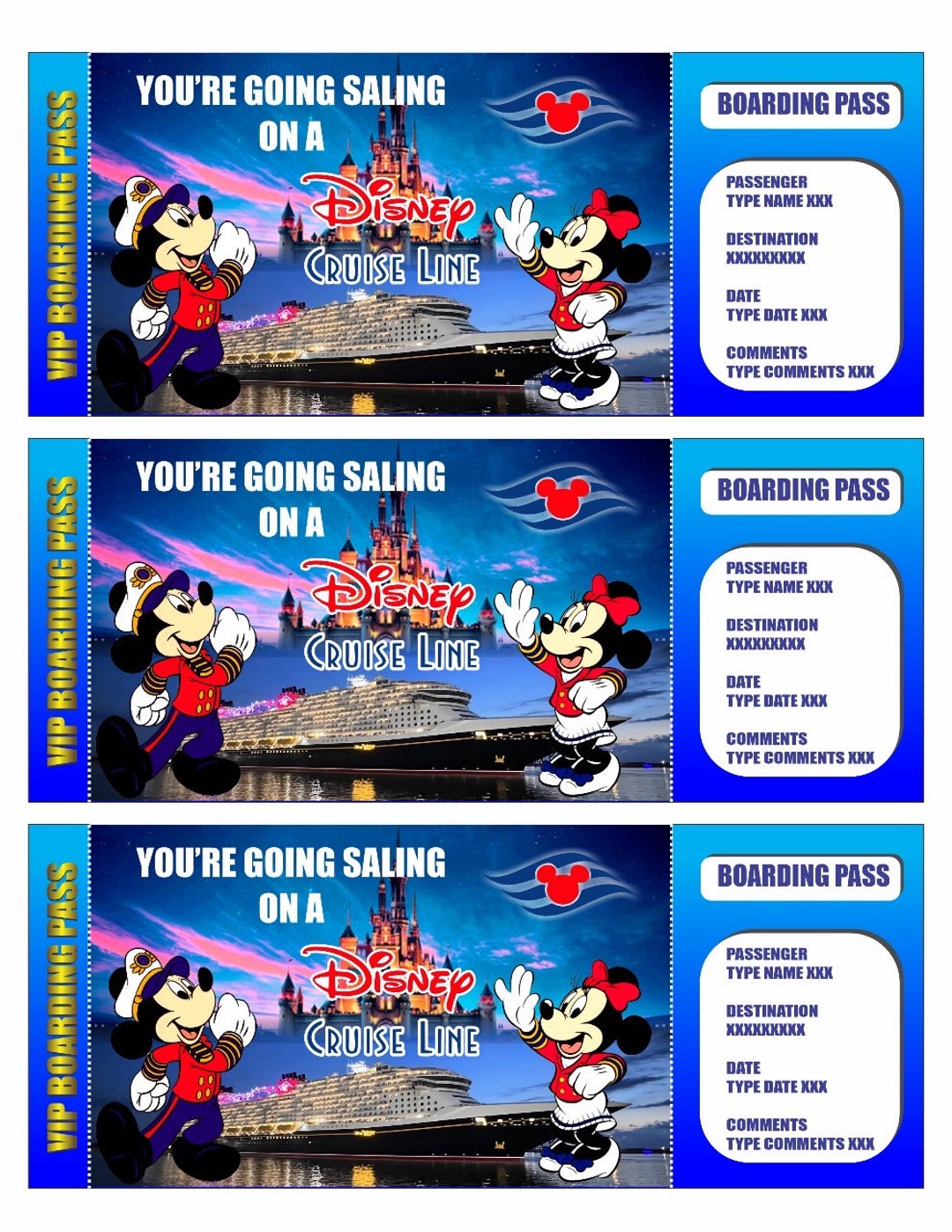 Disney Cruise Line 1998 ナンバープレート il_1080xN.5958305453_n4z0.jpg