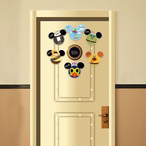 Up Disney Inspired Up Disney Cruise Suite Door Magnets/ Up Door Magnet/ Cruise Magnet/ Disney Cruise Decor/Gus, Carl, Ellie, Russell