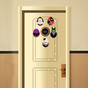 Easter Egg Evil Queens Inspired Disney Cruise Suite Door Magnets/ Door Magnet/ Cruise Magnet/ Disney Cruise Decor