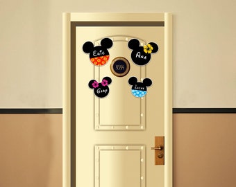 Caribbean Mickey Disney Inspired Disney Cruise Suite Door Magnets/ Caribbean Mickey Door Magnet/Disney Cruise Magnet/ Tropical Mickey Magnet